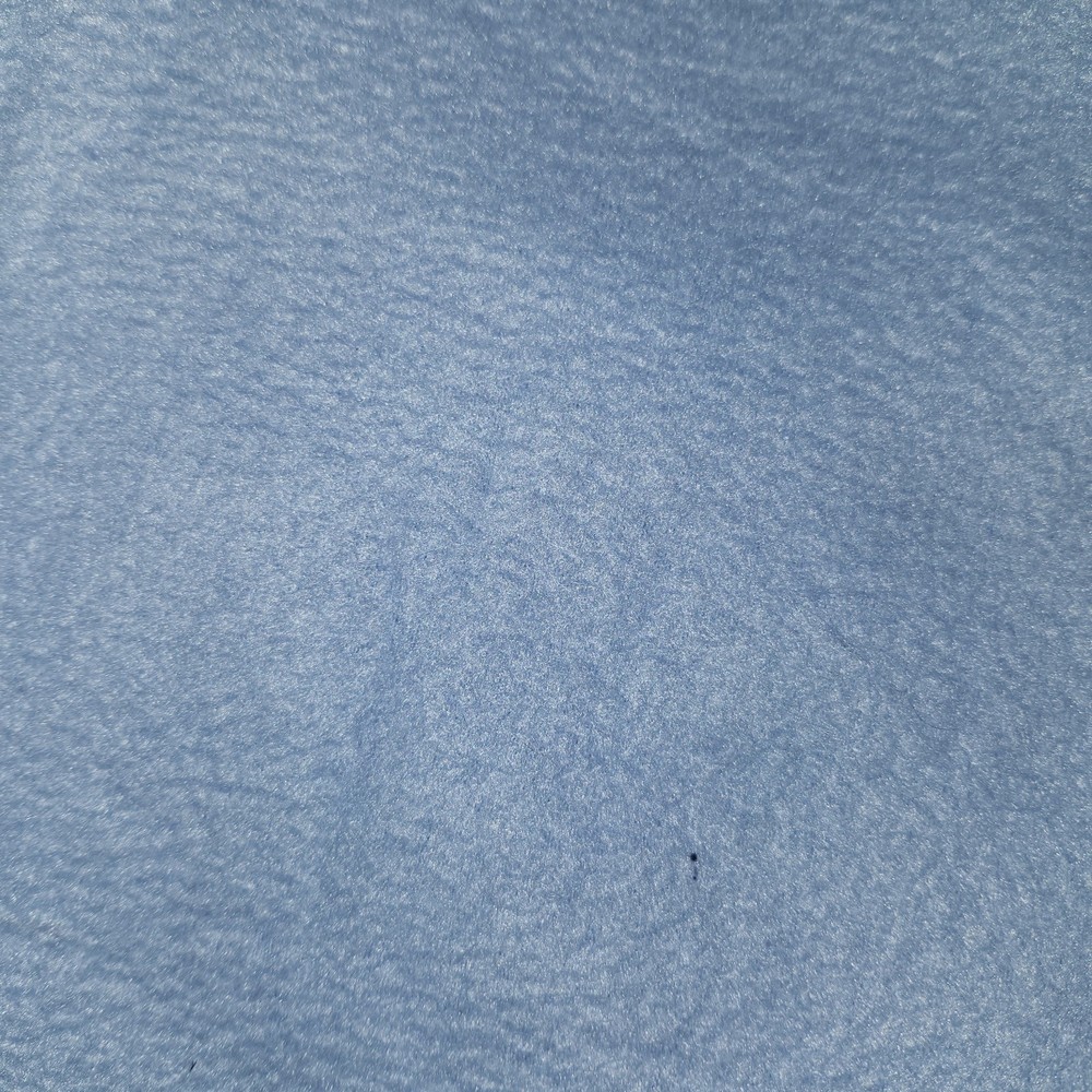 Baby Cloud Blue Solid Blizzard Fleece Fabric Remnant Tie Die 21″ x 62″