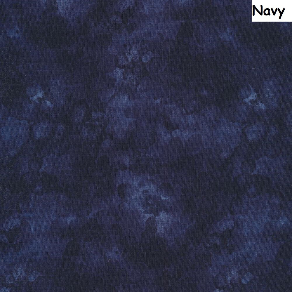 Solid-ish Tone on Tone cotton quilt fabric BTY Timeless Treasure NAVY Blue