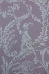 CHIVASSO CURTAIN FABRIC DESIGN Emperors Garden 2.65 METRES CH2664-060 DUSKY PINK