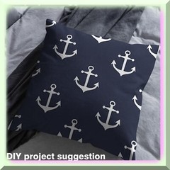Nautical Design Upholstery Fabric 36×58 inches