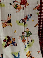 TEACHERS PET by RED ROOSTER FABRICS 100% COTTON 1yrd pc 36″x42″Vintage Children