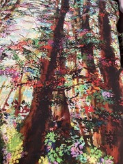 Hoffman Spectrum “ Into The Meadow “ 2021 Digital Print S#T4924 Fabric 1 Yd X 44