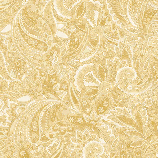 BENARTEX – Harvest Beauty By Kanvas Studio – Paisley Scroll – Cream/Neutral