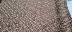 Jacquard Tapestry Weave Damask Drapery Upholstery Fabric Eggplant 5.5 yds x 54″