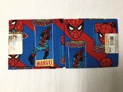 New Marvel Comics 2-Pack Amazing Spider-man Fat Quarter 18″ x 21″ Fabric Sewing