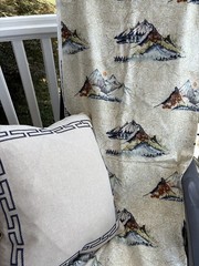 OUTDOOR MOUNTAIN ADVENTURE FABRIC MOTIF 45” – 6 YARDS – DUVET BLUES