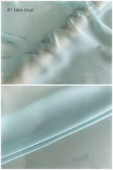 Pure Silk Chiffon 55” By Yards Mulberry Silk Chiffon Fabric Lining Scarf Gauze