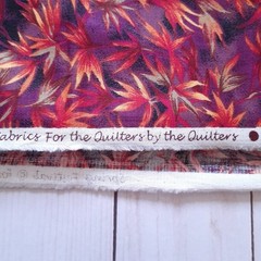 Spring Festival RJR Fashion Fabrics Cotton Fabric Purple Orange 1 3/8 yards