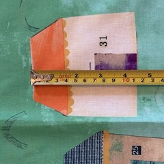 House Under The Newspaper Moon Carrie Bloomston 40876 Windham Fabric 1 1/2 Yds