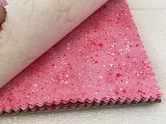 10 Karat Mini Gems Wilmington 24 ct Pinking of You Layer Cake Fabric Q510-11-510