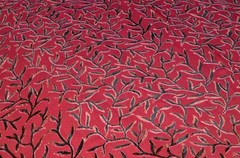 3.3 yd/ Vintage Mulberry Silk velvet Devore fabric Luxury Uzbek Oriental cloth