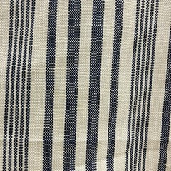 PERENNIALS INDOOR OUTDOOR UPHOLSTERY FABRIC PORTOFINO VARIEGATED STRIPE NAVY