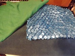 FABRIC – PEACOCK BLUE upholstery fabric 56″W BY 3 1/2 YARDS