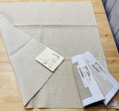 Ralph Lauren Bertrand Husk Fabric Remnant 25×25” LCF64945F Workroom Basics
