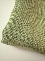 Upholstery Green Fabric 2 Cuts 38×50 in Each (2.8 Yards Total) Linen Look New