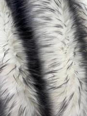 Bristol GREY Tip Candy Shag Long Pile Soft Faux Fur Fabric for Fursuit, Cosplay