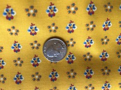 Cotton Quilt Fabric Purely Provence Blank Textiles Yellow Red Blue French 10 Yds