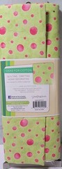 CREATIVE CUT Red/Pink Dots Green SPRING PRODUCTS QUILTING CRAFT FABRIC 2 YARDS