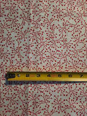 Lot of 6 Pieces Cotton Christmas Fabric Sewing Quilting 10.5 Yards