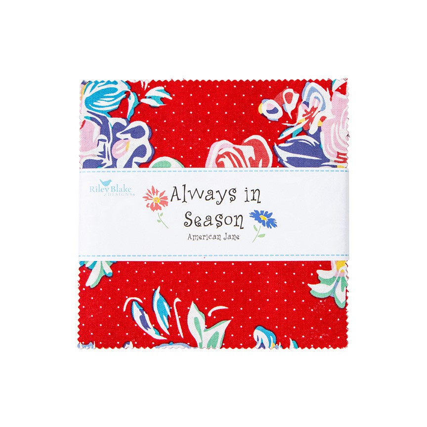 Always in Season Riley Blake 5″ Stacker American Jane
