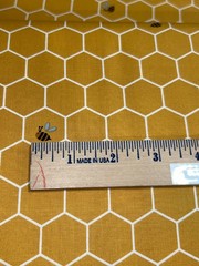 MODA Blossoms and Blooms 100% cotton fabric yard 36×44 bee honeycomb 39057 18