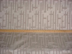 6-1/4 Scalamandre SC00126969 Tableau Silver Mauve Silk Lattice Upholstery Fabric