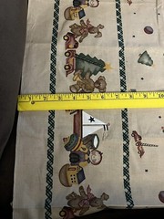 VTG Daisy Kingdom Past & Present Christmas Border Tot # 26022 TOYS 44″x44″