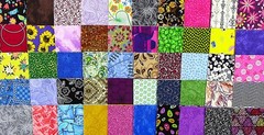 Classic Scrap Pack – 1,000 Pieces – Mixed Sizes No Duplicates – 100% Cotton 5614