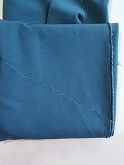 Heavy Polyester Blend Woven Plain Teal Green Fabric 60″w X 37″ Sewing Interior