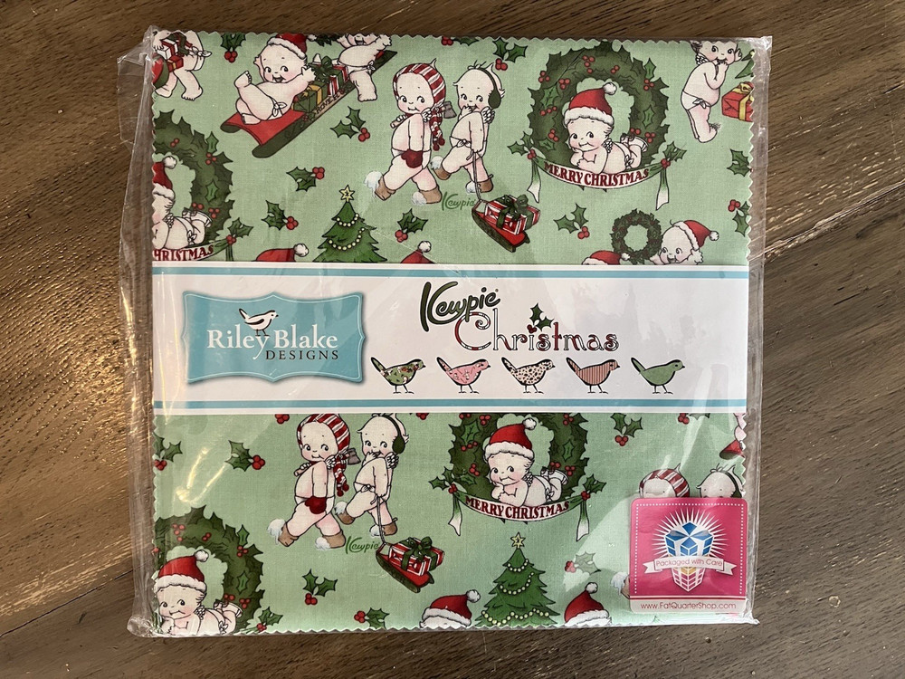 Kewpie Christmas (15) 10″ Squares Riley Blake NEW￼