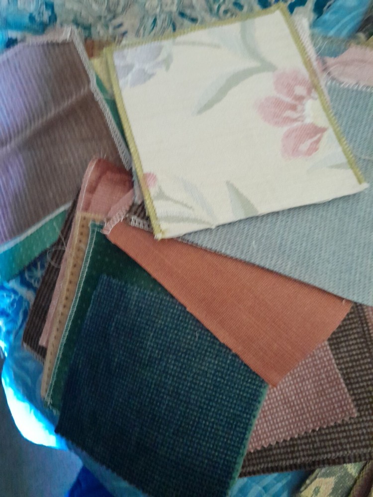 Quilting Material 94 Pieces Tapestry Material From Swatches Squares Rectangles