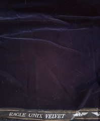 Youngdo Velvet Dark Navy Blue Fabric Lot 44” X 5 Yards+ Free Shipping