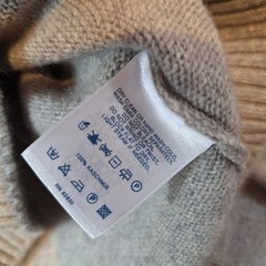 100% Cashmere Sweaters Lot of 6 Flawed Crafters Neutrals Minimalist Fabric DIY