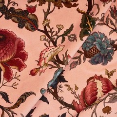 HOUSE OF HACKNEY CURTIAN FABRIC DESIGN Artemis Velvet 2 METRES BLUSH VELVET