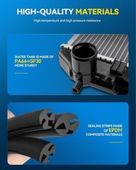 Vehicle Radiators for 2005-2006 Mustang, 2011-2014 Mustang 3.7L, 2007-2010 Mu…