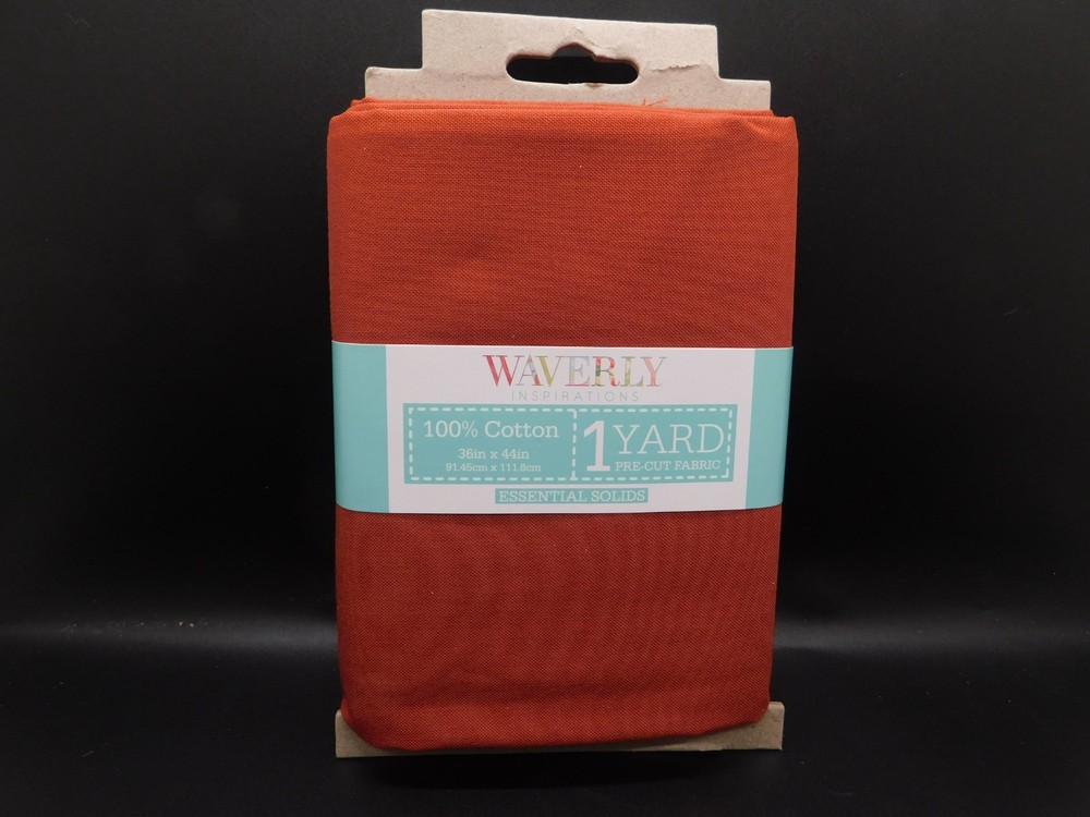 Waverly 100% cotton 1 yard precut fabric color Spice 36in x 44in