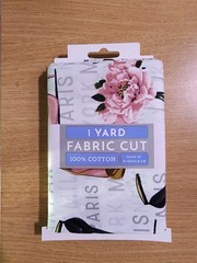 Chic Paris Fashion Pattern – David Textiles Cotton Fabric (1 Yard, Pre-Cut)