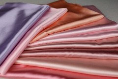 75 Colors Charmeuse Satin Fabric SWATCH 2×2