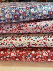 Poppie Cotton fabric Hip Hip Hooray Liberty choice of color & size Lori Woods