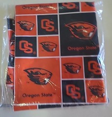 Sport Teams Fabric Lot NBA College Football Hockey Yards Remnant Craft Project