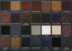 | Brown Fenice Soft Faux Vegan Leather PU (Peta Approved Vegan) | 1 Yard (36 Inc