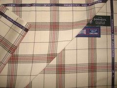 DORMEUIL ‘Amadeus’ LUXURY WOOL SUITING FABRIC – MADE IN ENGLAND= 300 g/M = 3.4 m