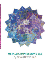 Metallic Impressions 5×5