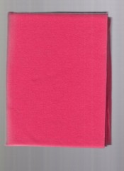 1 yard fabric ribbing pink 50% cotton 50% polyester 27″ wide
