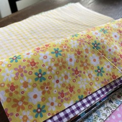 Lot Of 50 10”x10” Squares Fabric New Perfect For Crafts