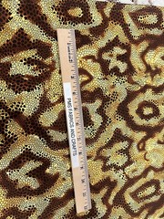 WILD ANIMAL snake python looking PRINT 100% COTTON FABRIC by the yard #16