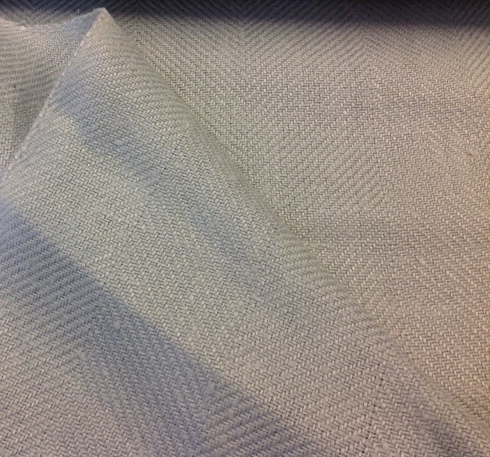Travers Zimmer Rohde Linen Upholstery Fabric- Sevilla Texture/Seaglass 2.75 yd