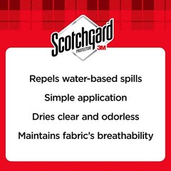 Scotchgard Fabric Water Shield, Water Repellent Spray For Spring And Summer And