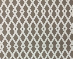 BALLARD DESIGNS VANETO TAUPE LATTICE UPHOLSTERY CURTAIN FABRIC 1.8 YARDS 55″ W