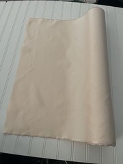 SILK PEACH CREAM FABRIC 10 Yards x 22 Inches Wide or 360 Inches x 22 Wide
